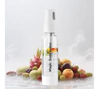 Spalivivre Soda Maker Bottles, 1L Portable Sparkling Water Maker for Carbonated Drinks/Juices/Cocktails, Siphon Soda Maker Bottle For Make Fresh and Cool Drinks at Home/Bar (White)