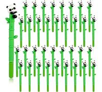Spaluck 36 Pcs Cute Panda Gel Ink Pens Cartoon Bamboo Pen for Student Writing Supplies School Stationery Office Party Gifts