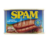 Spam Chopped Pork & Ham contains 6x200g cans (6 Pack Bundle) -Hormel Spam - Delicious and Versatile (200g)