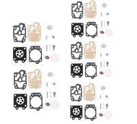 SPAMFAFGHQ 10Sets/1Set Carburetor Carb Repair Kits Brush Cutter Gasket For W&albro Carburetors 40-5/44F-5 34F Carburetors(5Set)