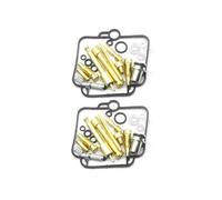 SPAMFAFGHQ 2pcs Motorcycle Carburetor Repair Kit For Mikuni BST33 For SUZUKI GS500E 1989-1998 1999 200 Floating Vacuum Diaphragms(Set A)