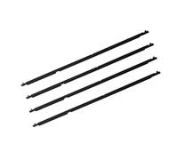 SPAMFAFGHQ 4PCS Car Outer Windows Weatherstrip Waterproof Pressure Strip Sealing Belt Moulding Trim for Mazda 6 Sedan 2004-2012