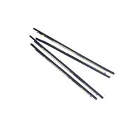 SPAMFAFGHQ 4Pcs for CR-V CRV 2002-2022 Car Window Glass Sealing Strip Rubber Wheatherstrip Molding Trim(17-22)