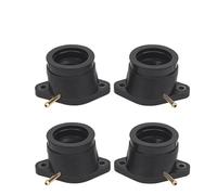 SPAMFAFGHQ 4Pcs Motorcycle Carburetor Interface Intake Manifold Outlet Boot For Yamaha XJR1200 XJR1300 XJR1200SP XJR1300SP FJR1300 4KG-13586-00