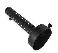 SPAMFAFGHQ 60mm Universal DB Killer Motorcycle Exhaust System Muffler Pipe Insert Baffl Black Stainless Steel Modified Accessories(1pcs)