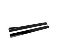 SPAMFAFGHQ 78.7'' For For FOCUS ST 2015+ Side Skirts Splitter Extension Lip Glossy Black