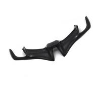 SPAMFAFGHQ ABS Motorcycle Front Fairing Aerodynamic Winglets Lower Protection Guard Cover For YAMAHA YZF R15 YZFR15 V3.0 2017-2020(BLACK)