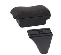 SPAMFAFGHQ Car Armrest For Daewoo For Kalos For Gentra For Revon R3 Car Armrest Central Storage Box(B black line 3USB)