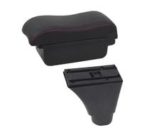 SPAMFAFGHQ Car Armrest For Daewoo For Kalos For Gentra For Revon R3 Car Armrest Central Storage Box(A red line NO USB)