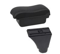 SPAMFAFGHQ Car Armrest For Daewoo For Kalos For Gentra For Revon R3 Car Armrest Central Storage Box(A white line No USB)