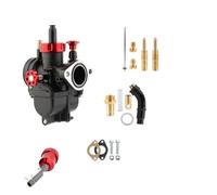 SPAMFAFGHQ Carburetor 50cc-350cc 2T 4T Engine PE Flange Motorcycle Carburetors For GY6 For YAMAHA For JOG Atv Pitbike(BLACK,17mm)