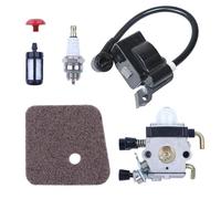 SPAMFAFGHQ Carburetor Kit For S&TIHL 38 HL45 HS45 KM 55 FC55 FS45 FS46 FS46C FS55 FS55R FS55RC FS45C FS45L FS55C FS55T Trimmerst