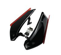 SPAMFAFGHQ Downforce Sport Side Spoilers Aerodynamic Wing Deflector For SUZUKI GSXR 1000 GSX-R1000 2017 2018 2019 2020 2021(RED)