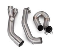 SPAMFAFGHQ Escape Motorcycle Exhaust Muffler Link Pipe Slip-on For Aprilia For Dorsoduro 750 SMV750 SMV 750 SL750 DD750 2008 2009-2017