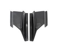 SPAMFAFGHQ For ADV150 ADV 150 2019 2020 Motorcycle Winglet Side Spoiler Side Wind ABS Front Fairing Protector Wing Cover(Carbon Style)