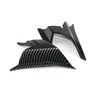 SPAMFAFGHQ For ADV160 2022 2023 1Pair Motorcycle Aerodynamic Fairing Winglet ABS Spoiler Compatible Models Side Spoiler Accessories(Carbon fiber)