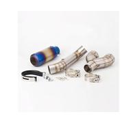SPAMFAFGHQ For B&MW S1000RR S1000rr 2010 2011 2012 2013 2014 2015 2016 Motorcycle Exhaust System Exhaust Link Pipe Exhaust Muffler(Style k)