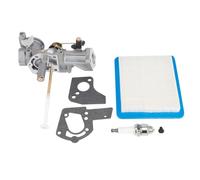 SPAMFAFGHQ For B&riggs & S&tratton Engine Parts Aluminum Carb Carburetor Carb Kit 498298 Replacement Aluminum Fit