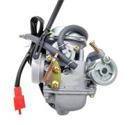 SPAMFAFGHQ For BAJA Scooter ATV Go Kart Scooter 125cc For PD24J Motorcycle Parts Carburetor For GY6 With Intake Manifold 125cc 150cc(Carburetor)