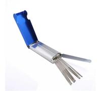 SPAMFAFGHQ For Car Motorcycle Moped Scooter ATV Carb Jets Wire Cleaner Kits Carburetor Cleaning Tool(Cleaning tool box)