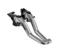 SPAMFAFGHQ for CB500F CB500X CBR500R 2014-2021 CNC Motorcycle Accessories Adjustable Short Brake Clutch Levers(Gray)