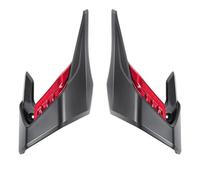SPAMFAFGHQ For CB650R CB 650R 650 R 2019-2023 Side Wing Panel Cover Motorcycle Front Winglets Cowl Frame Fairing Accessories(RED)