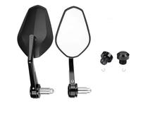 SPAMFAFGHQ For CBR 125R X4 NC700 S X VFR 1200/F XL 1000 Cbf600s For Varadero Motorcycle Bar End Universal Rear View Mirrors 7/8" 22mm(Square Bundle2)