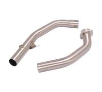 SPAMFAFGHQ For CBR CB 300 CBR300 CB300R CB300F 2018 2019 2020 2021 Motorcycle Exhaust Pipe Escape Moto Front Link Pipe Connect Muffler