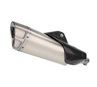 SPAMFAFGHQ For CBR250RR CBR250 2017 2018 2019 2020-2024 Motorcycle Exhaust System Slip On Middle Link Pipe Connect Muffler With Carbon Cover