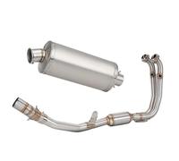 SPAMFAFGHQ For CFMOTO 450MT ADV For Adventure Motorcycle Full System Exhaust Front Middle Link Pipe With Stainless Muffler Escape Moto