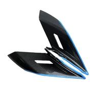 SPAMFAFGHQ For CFMOTO 450SR 450 SR 450SRS 2022 2023 Winglet Side Downforce Naked Spoiler Fixed Fairing Wing Deflector(Fiber blue)