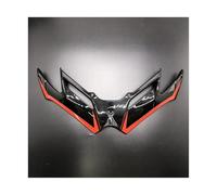 SPAMFAFGHQ For CFMOTO 450SR SR450 Motorcycle Front Fairing Aerodynamic Winglet ABS Lower Cover Protection Guard Fixed Wind Wing(RED)