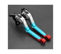 SPAMFAFGHQ for CFMOTO 700CLX 700CLX CLX700 700 CLX Adv Sport Versions Motorcycle Accessories Adjustable Extendable Brake Clutch Levers(Blue Red)