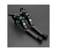 SPAMFAFGHQ for CFMOTO CF Moto 250NK 250 NK 2019 2020 2021 NK250 2022 2023 Motorcycle CNC Brake Clutch Levers Adjustable Folding Handlebar(Black)