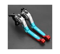 SPAMFAFGHQ for CFMOTO for CF Moto 450MT 450 MT 450 MT450 CF450MT 2024 2025 2026 Motorcycle Accessories Adjustable Folding Brake Clutch Levers(Blue Red)