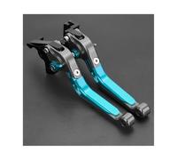 SPAMFAFGHQ for CFMOTO for CF Moto 450NK NK450 450 NK 450 CF450NK 2022 2023 2024 Motorcycle Accessories Adjustable Folding Brake Clutch Levers(Blue Gray)