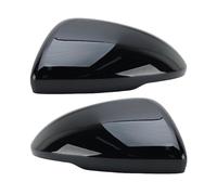 SPAMFAFGHQ For Chevrolet For Cruze 2017 2018 2019 Rearview Mirror Cover Cap With Buckle Wing Door Side Car Accessories(BLACK,1 pair)