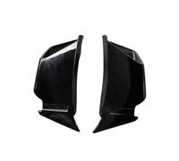SPAMFAFGHQ For Ducati For Panigale V2 2020-2023 Motorcycle Left Right Side Pneumatic Fairing Wing Tip Cover Protector ABS Plastic(BLACK)