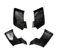 SPAMFAFGHQ For DUCATI For Streetfighter V4 V4S V4SP 2020-2023 For V2 2022-2023 Motorcycle Winglet Wing Kit Winglets Wings Spoiler Fxed(Carbon fiber)