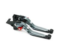 SPAMFAFGHQ for G310R G310GS 2017 2018 2019 2020 Motorcycle Accessories Adjustable Extendable Folding Brake Clutch Levers(Gray-red)