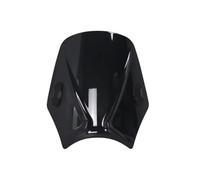 SPAMFAFGHQ For GUERRILLA 450 Motorcycles Custom Compact Sport Wind Deflector Retro Windshield Universal(BLACK)