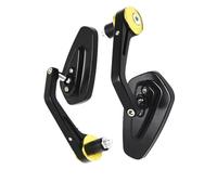 SPAMFAFGHQ For Honnet CB500X For African Twin CBR650R CBR500R CBR650F Etc Universal 22mm Handlebar End Mirror Motorcycle Side Rearview Mirror(Gold)