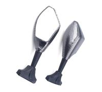 SPAMFAFGHQ For Hyosung GT125R/GT250R/GT650R/GT650S Motorcycle Racing Rearview Mirrors With Turn Signals LED(Black-Smoked)