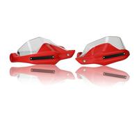 SPAMFAFGHQ For Kawasaki For Versys650 For Versys1000 Motocycle Accessories Handle Guard Protector Handlebar Handguards Shields Brake Windshield(Standard-Red Clear)