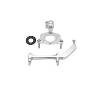 SPAMFAFGHQ For Kawasaki Z1000 2014 2015 2016 2017 CNC Adjustable Motorcycle Linear Reversed Steering Damper Bracket Support Mounting Kit(Model H)