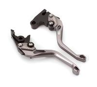 SPAMFAFGHQ for Kawasaki Z900 Z 900 2017 2018 2019-2024 3D Brake Clutch Lever Motorcycle Adjustable Aluminum Levers Handle Accessories(Gray,150mm)