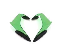 SPAMFAFGHQ For KAWASAKI ZX10R ZX-10R 2021-2025 Motorcycle Fairing Parts Aerodynamic Wing Kit Fixed Winglet Fairing Wing Fixed Wind Wing(Grey)