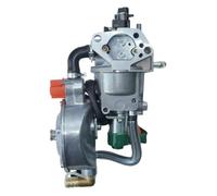 SPAMFAFGHQ For LPG CNG 4.5-5.5KW Generator Dual Fuel Carburetor Manual Choke For GX390 GX340 188F Petrol Gas Small 1