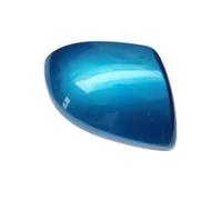 SPAMFAFGHQ For Mazda 3 1.6 2009 2010 2011 2012 Side Rearview Mirror Cover Wing Cap With The Painted Color(Light blue,Right)