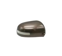 SPAMFAFGHQ For Mitsubishi ASX For Outlander 2013-2018 Rearview Mirror Cover Door Side Housing Frame Shell Cap Lid (Brown,Right)